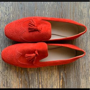 J. Crew Suede Tassel Loafers Flats size 7.5